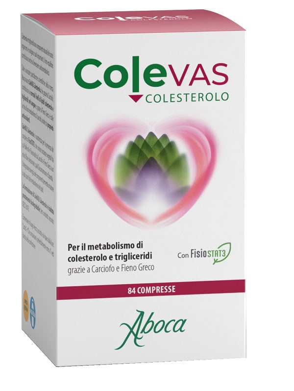 COLEVAS COLESTEROLO 84 COMPRESSE SENZA GLUTINE E LATTOSIO