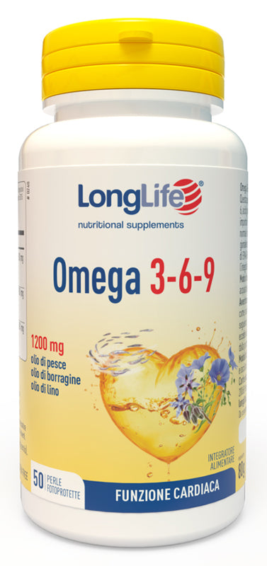 LONGLIFE OMEGA 3-6-9 50 PERLE FOTOPROTETTE