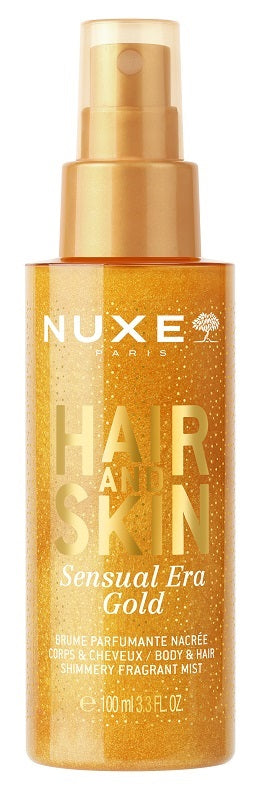 NUXE HAIR AND SKIN SENSUAL ERA GOLD SHIMMERY FRAGRANT MIST 100 ML