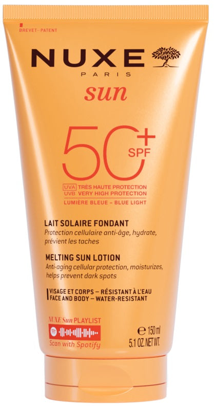 NUXE SUN LATTE SOLARE ANTI-ETA' VISO&CORPO SPF50+ 150 ML