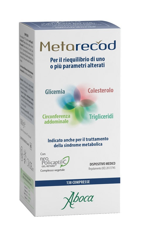 METARECOD 138 COMPRESSE DA 775 MG SENZA GLUTINE SENZA LATTOSIO