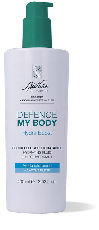 DEFENCE MY BODY HYDRABOOST FLUIDO LEGGERO IDRATANTE 400 ML