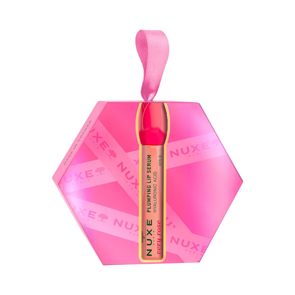 NUXE COFFRET VERY ROSE LEVRES 2025 LIP PLUMPING SERUM 8 ML